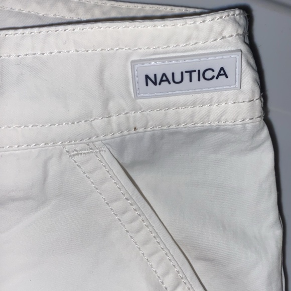 Nautica beach shorts. Like new. White. Medium - Picture 4 of 5